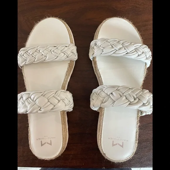 Marc Fisher slide sandals - Picture 1 of 4